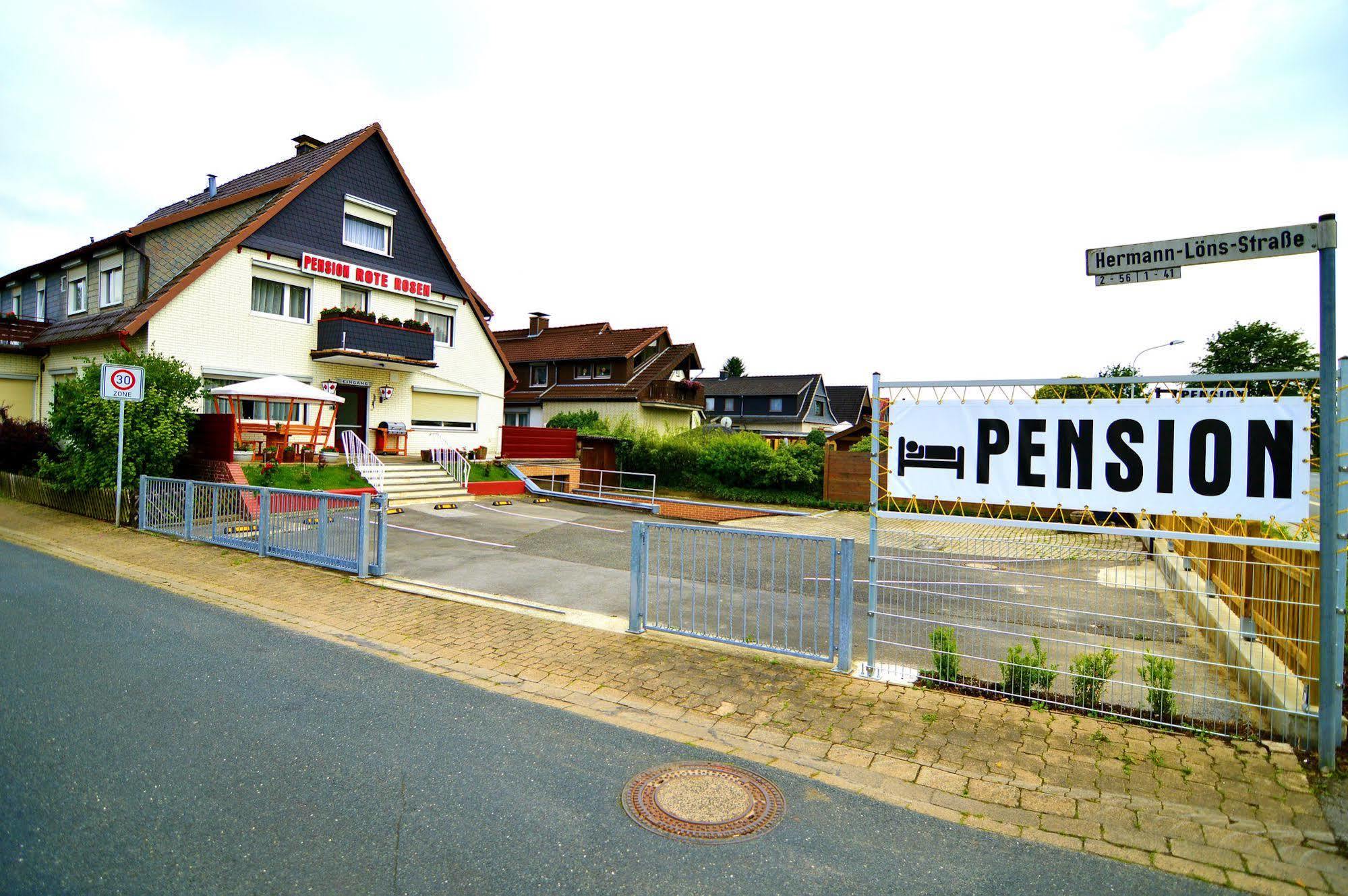 Pension Rote Rosen Seesen Extérieur photo